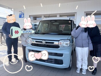 スペーシアご納車おめでとうございます！
